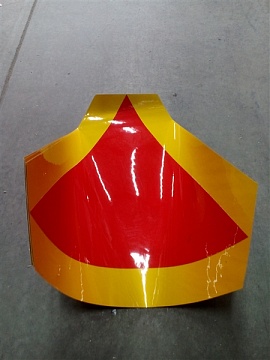 Наклейка знака (Тихоходное ТС)