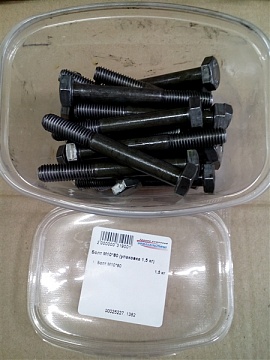 Болт М10*80 (упаковка 1,5 кг)