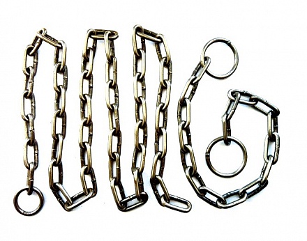 Цепь для групповой привязи скота (автопривязь)