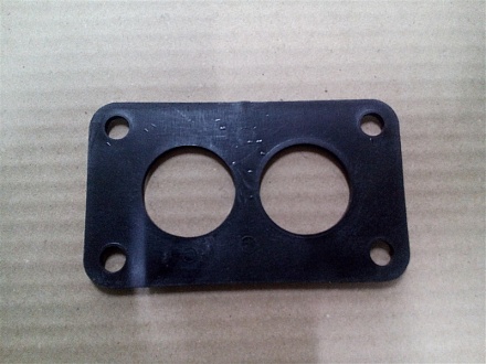 ПРОКЛАДКА ПОД КАРБЮРАТОР ТЕКСТОЛИТ. тонк. 417-1107015