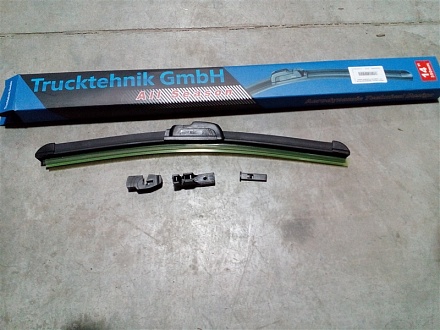 Щетка стеклооч. безкаркасная 350 мм 14" с графитом