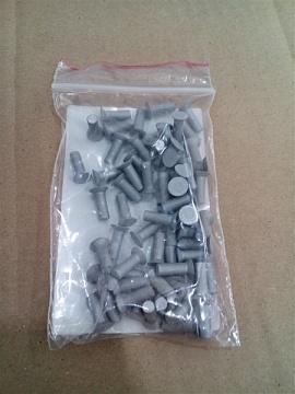 Набор заклепок аллюмин. потайная ф4*12 мм (64 шт.)