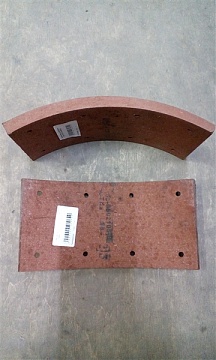 Накладка торм. зад. ГАЗ-3307,09 сверл. (ВАТИ), 53-3502105-1