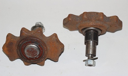 Встряхиватель КНТ 30.140 овальный с дл. валом в сборе Z=10