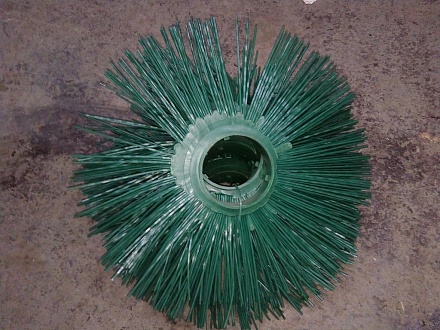 Диск щеточный полипропилен. 120*550 мм (пластик. сердцевина) безпроставочный