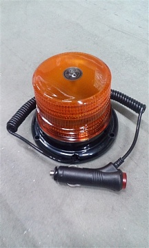 Маячок проблесковый светодиодный 12-24В, магнит, 1 режим, прикур. МИМ-01 АЕ