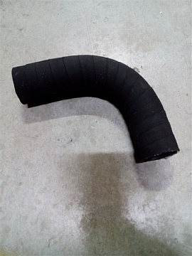 Патрубок радиатора МТЗ -80 верхний 70-1303001 (черный)