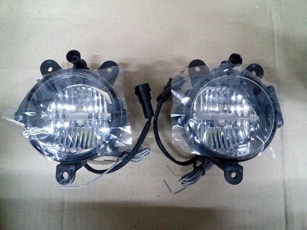 Огни ходовые DRL-LADA6A 6W (90х60мм) к-т 2шт 06066
