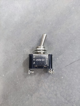 Тумблер (переключатель) 2-х поз. 5112.3709 (с гайкой)