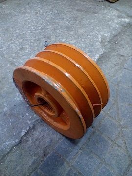 Шкив КСФ-2,1 ведомый (3-х руч) КЗНМ 11.101