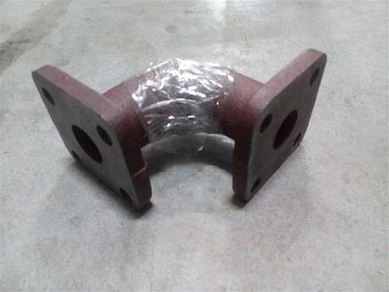 Патрубок гидросистемы МТЗ 50-4607096-А (под НШ плоский)