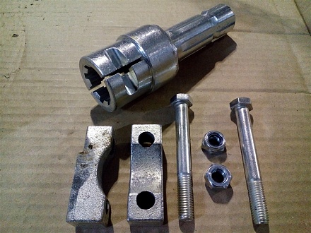 Переходник щлицевой с 8 на 6 шлиц. АК 125.003