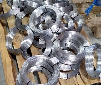 Проволока для электропастуха 1,2 мм / бухта 5 кг (около 560 м) / оцинкованная