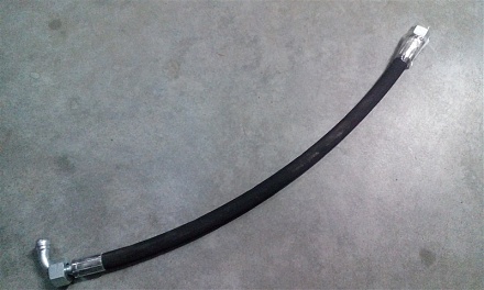 Рукав выс. давл. рулевой МТЗ (н/о) (L=630мм) (М24х1.5-М24х1,5/90) 952-4607140-03 (гайка 30)